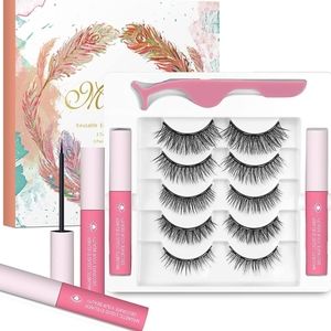 Magnetic Eyelashes and Eyeliner Set (5pair set)